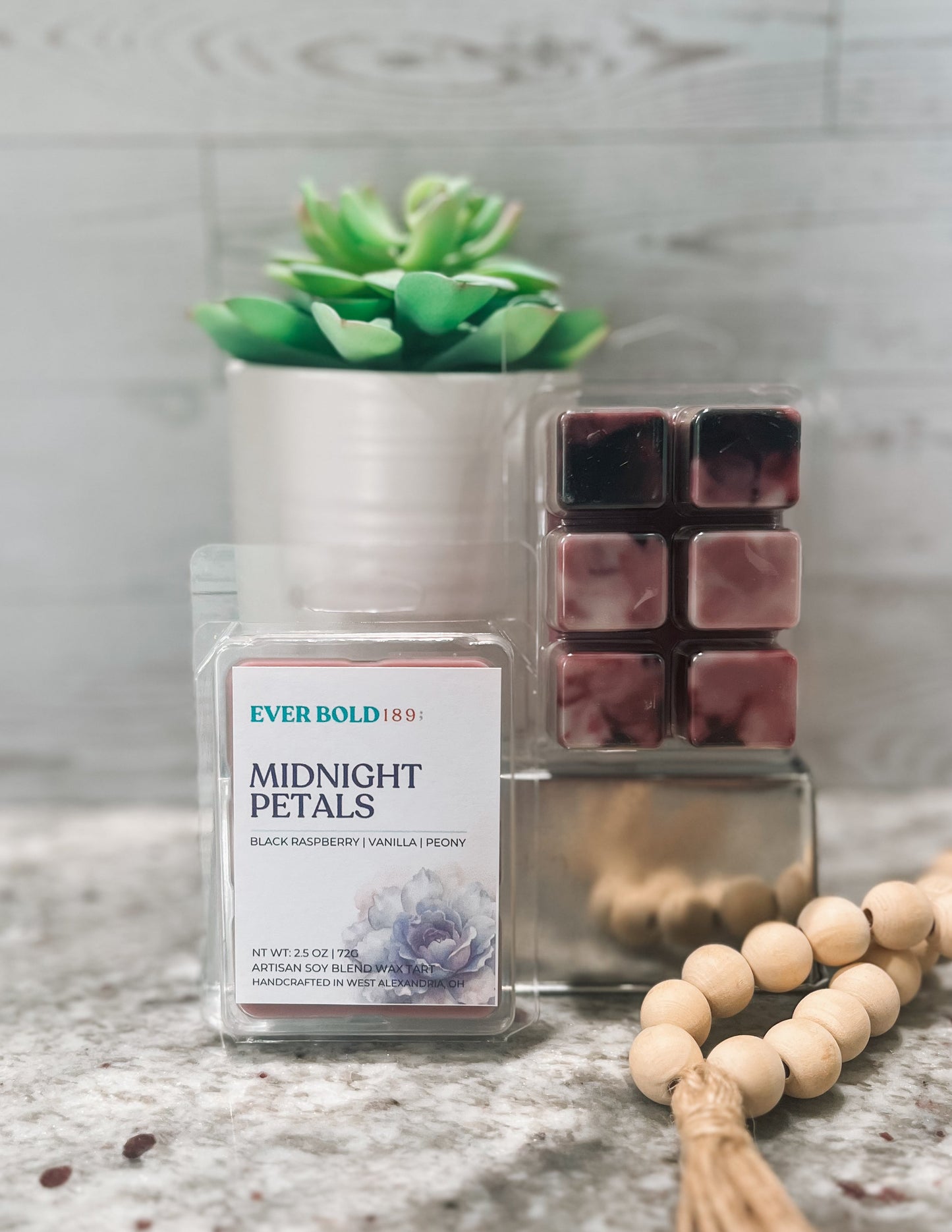 Midnight Petals | Soy Blend Wax Tart