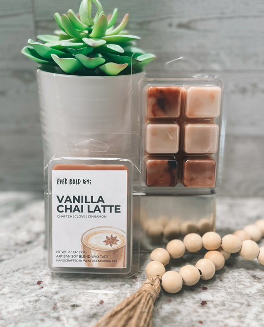 Vanilla Chai Latte | Soy Blend Wax Melt