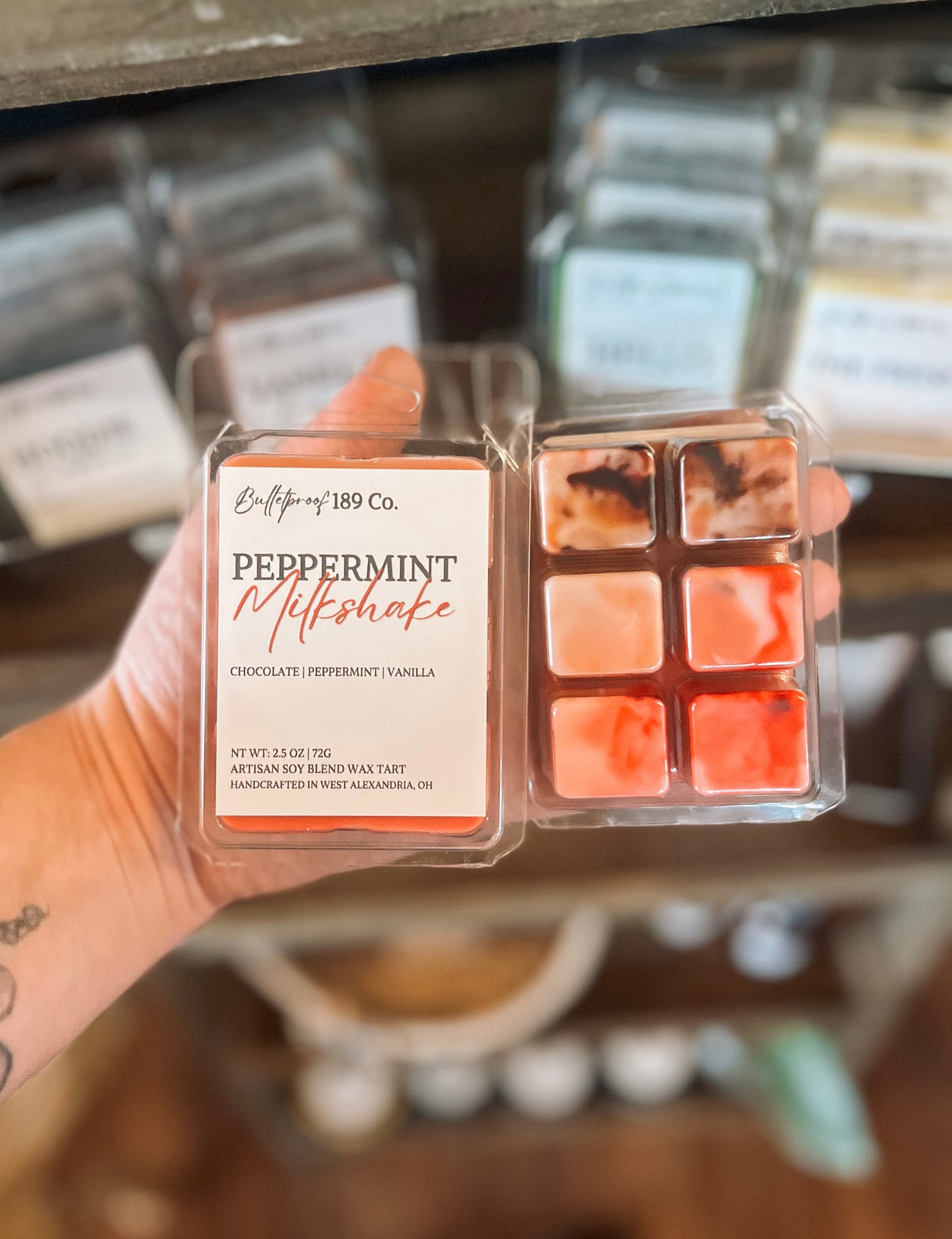 Peppermint Milkshake | Soy Blend Wax Melt